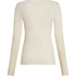 super soft Boatneck shirt with Cashmere, White