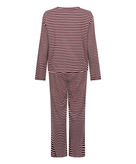 Pyjamaset Cotton Jersey, Red