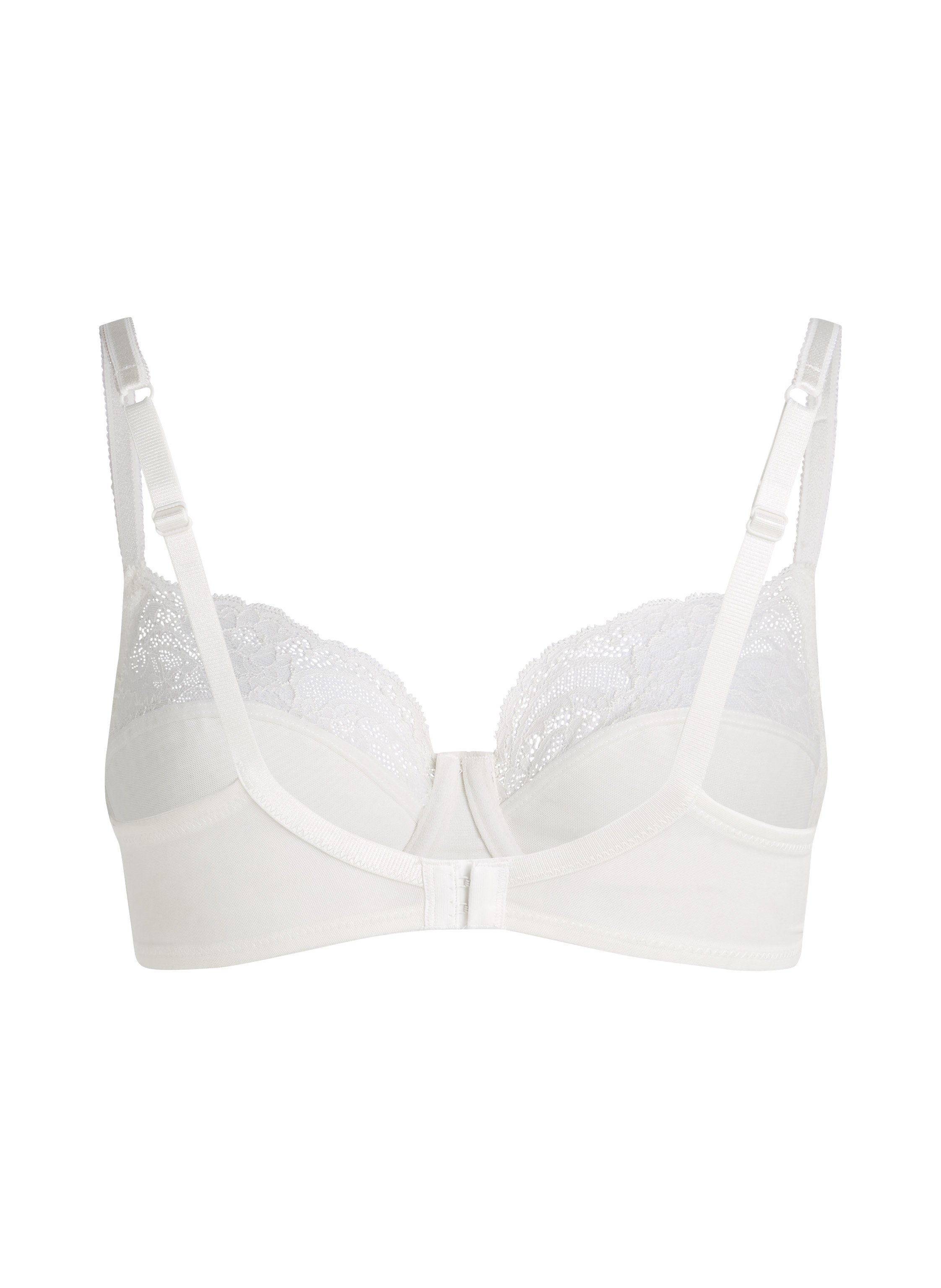 Sophie Non-Padded Underwired Bra, White, main