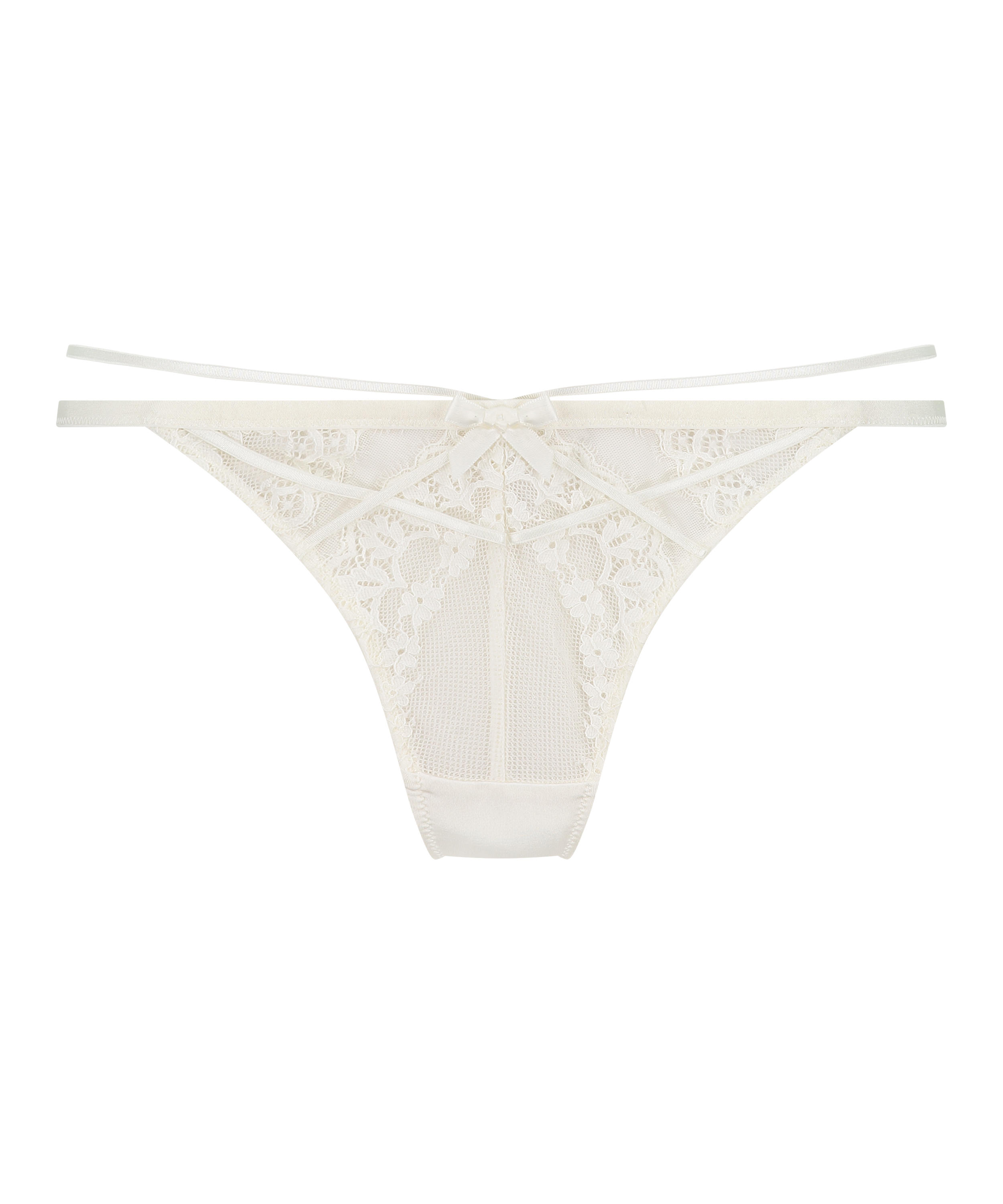 Daisy 663 Thong White & Green