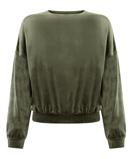 Velours Top, Green