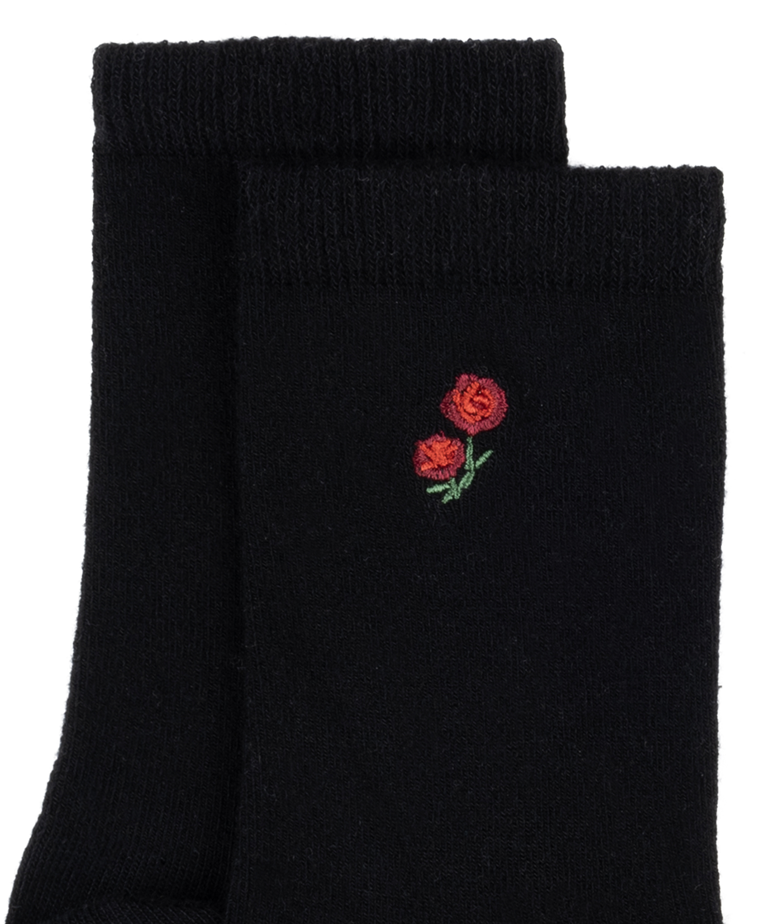 Modal Crew Socks, Black, main