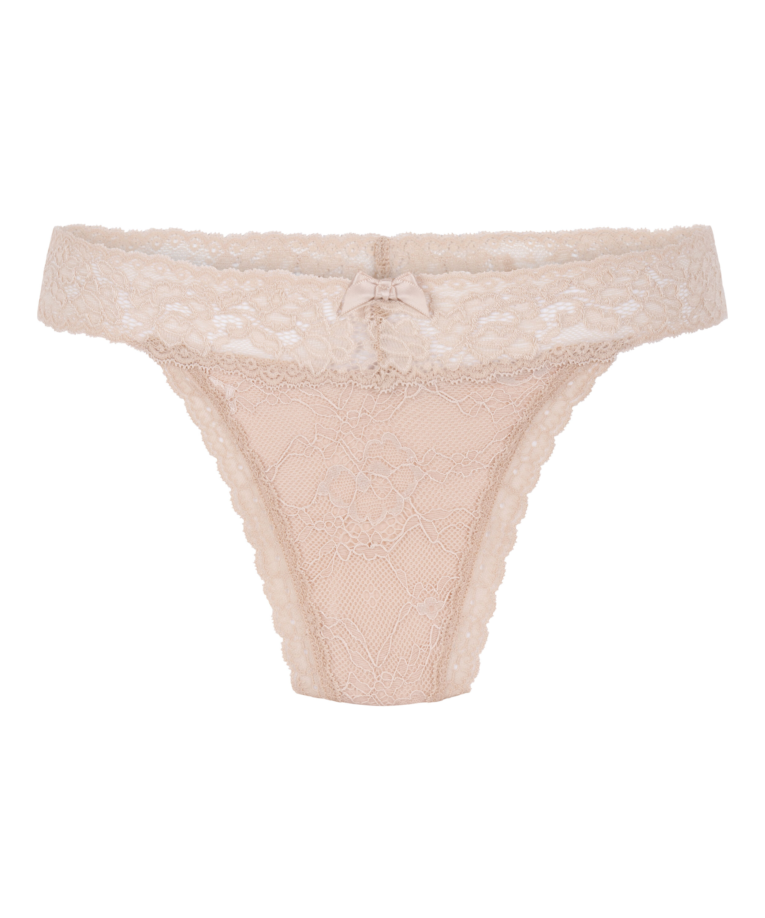 Madison Thong, Beige