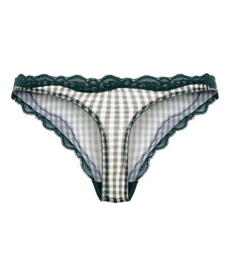 Liz Highleg Thong, Green