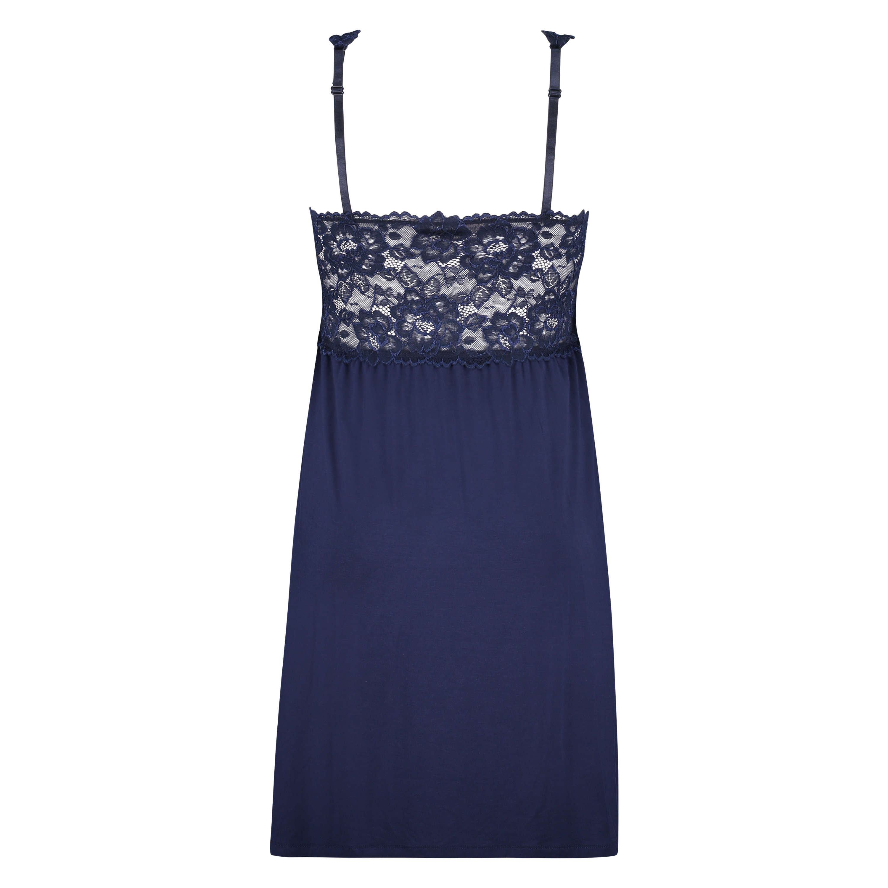 Nora Lace Slip Dress, Blue, main