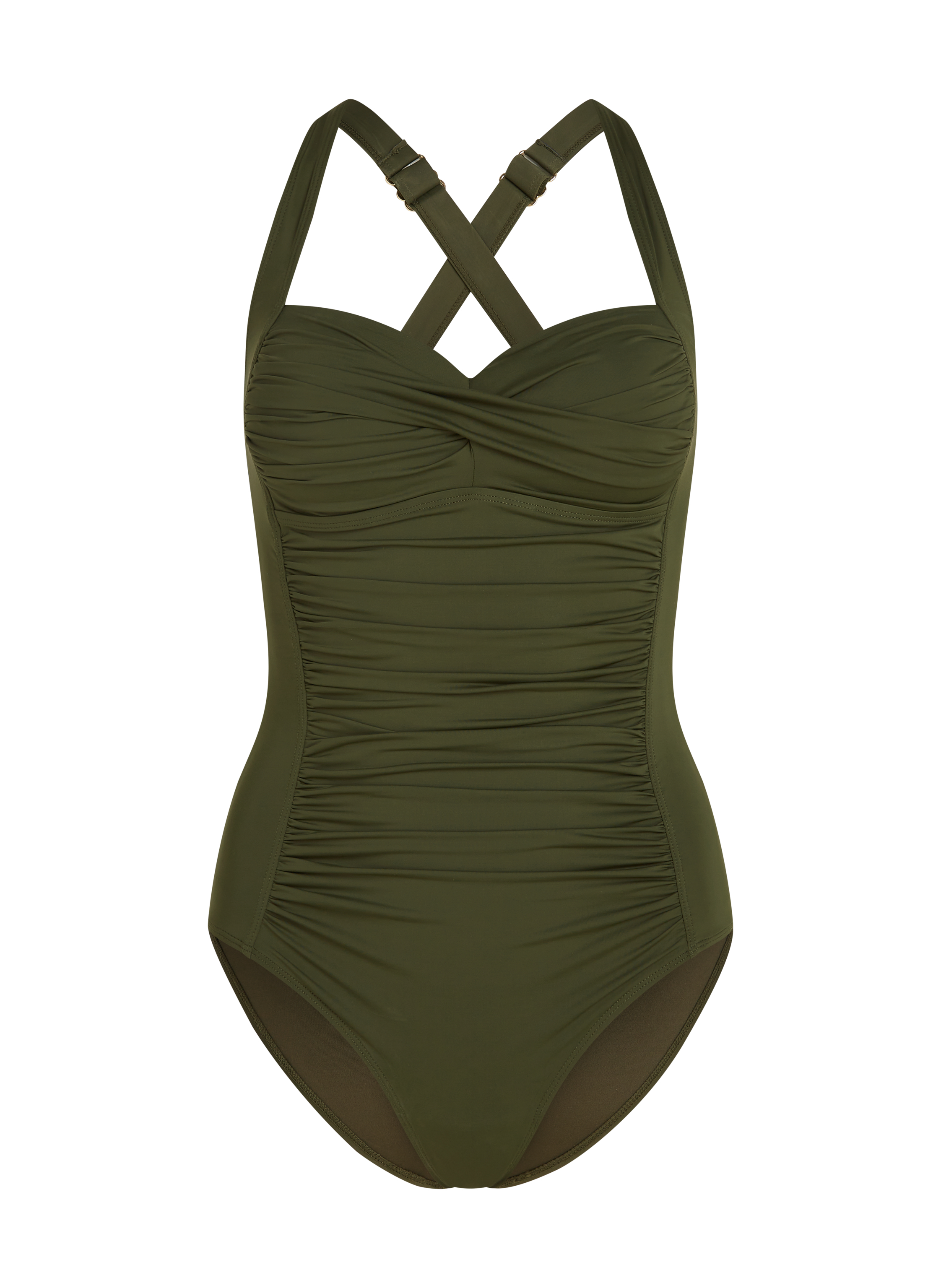 Shaping Ocean Swimsuit, Green, main