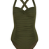 Shaping Ocean Swimsuit, Green