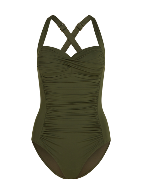 Shaping Ocean Swimsuit, Green