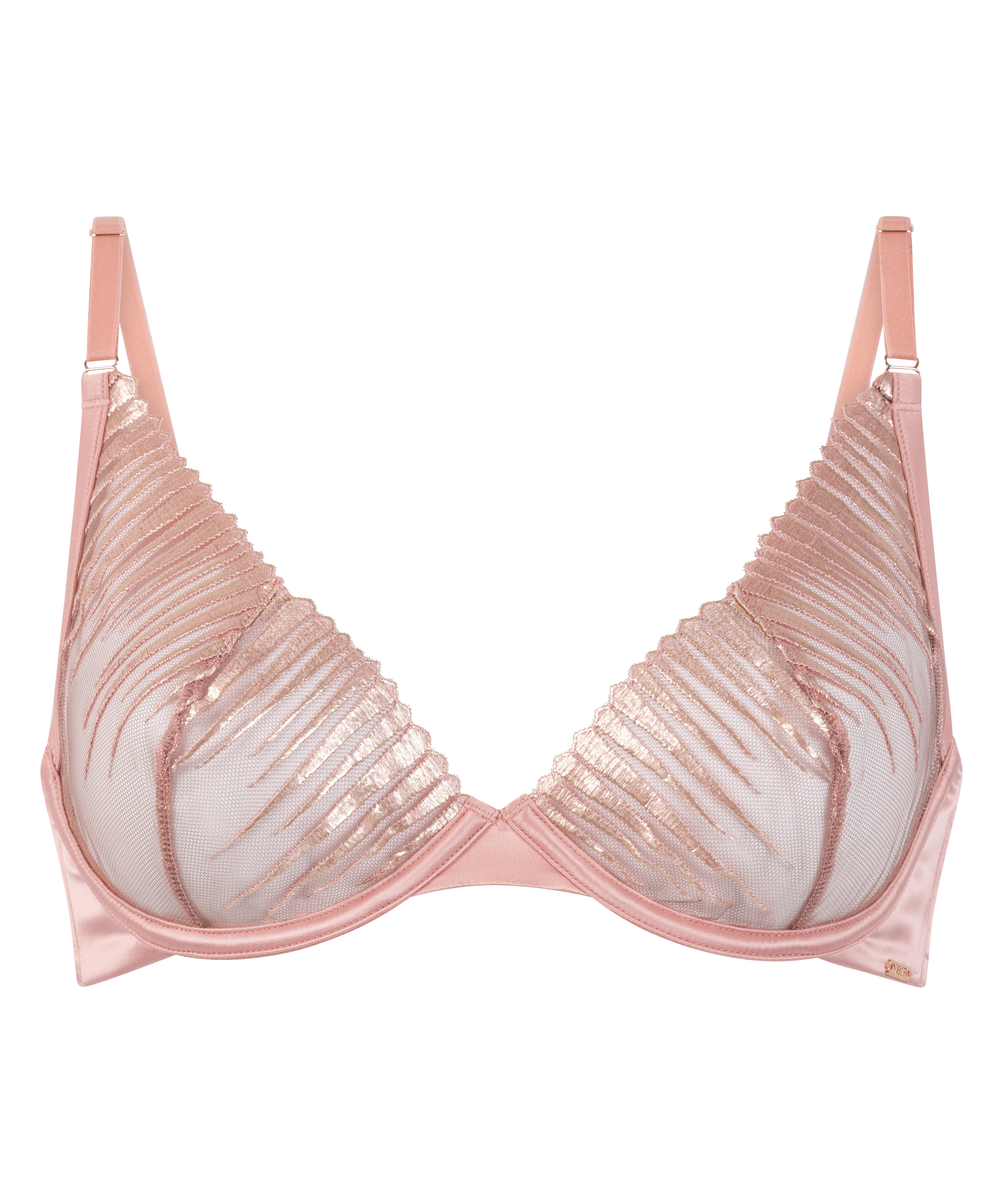 Alice Non-Padded Underwired Bra, Pink, main