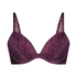 Samra Padded Underwired Push-Up Bra, Purple
