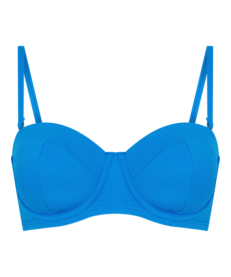 Porto Padded Bra, Blue