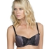 Padded underwired bra Loulou, Brown