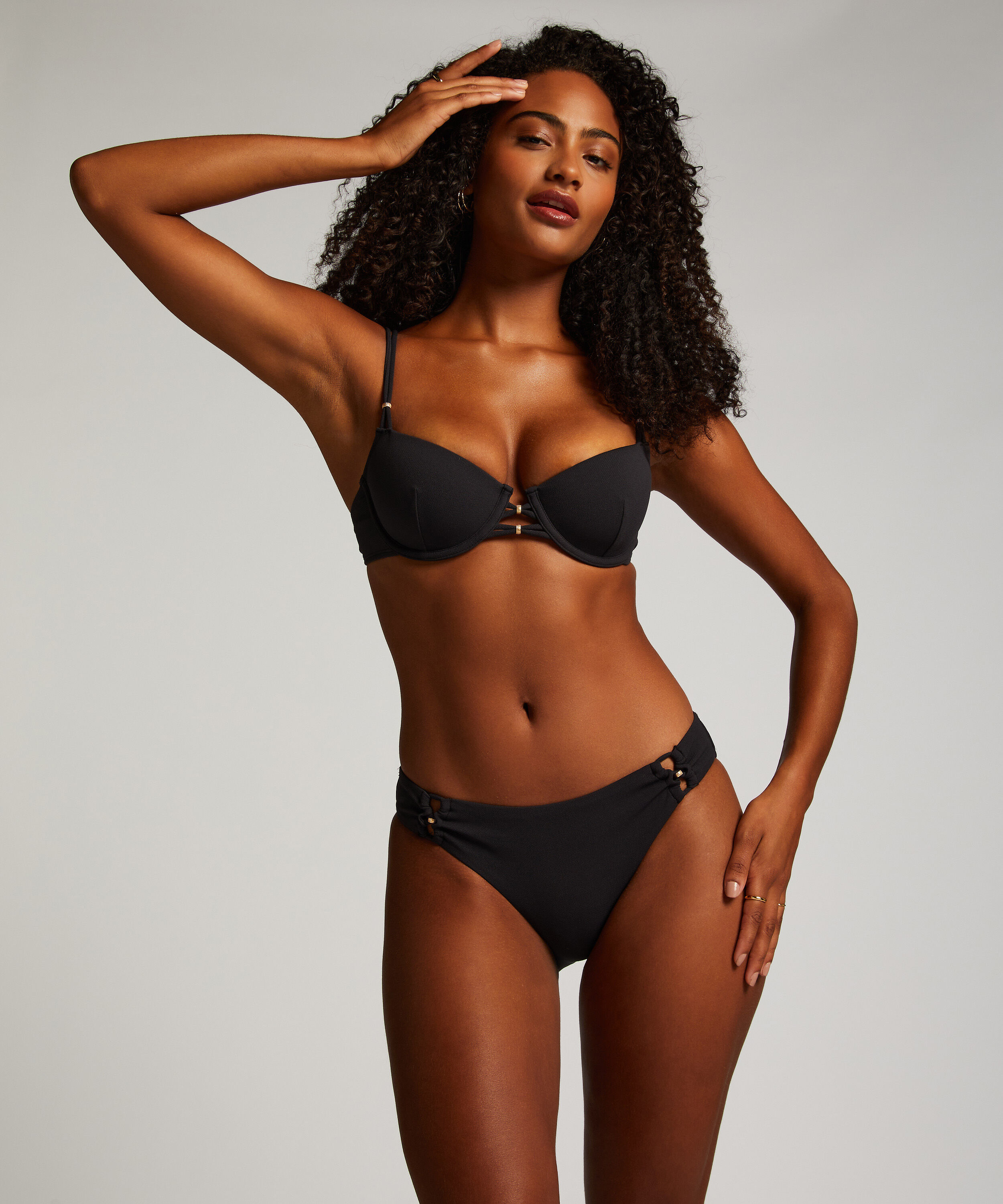 Holbox Rio Bikini Bottoms, Black Holbox Rio Bikini Bottoms, Black