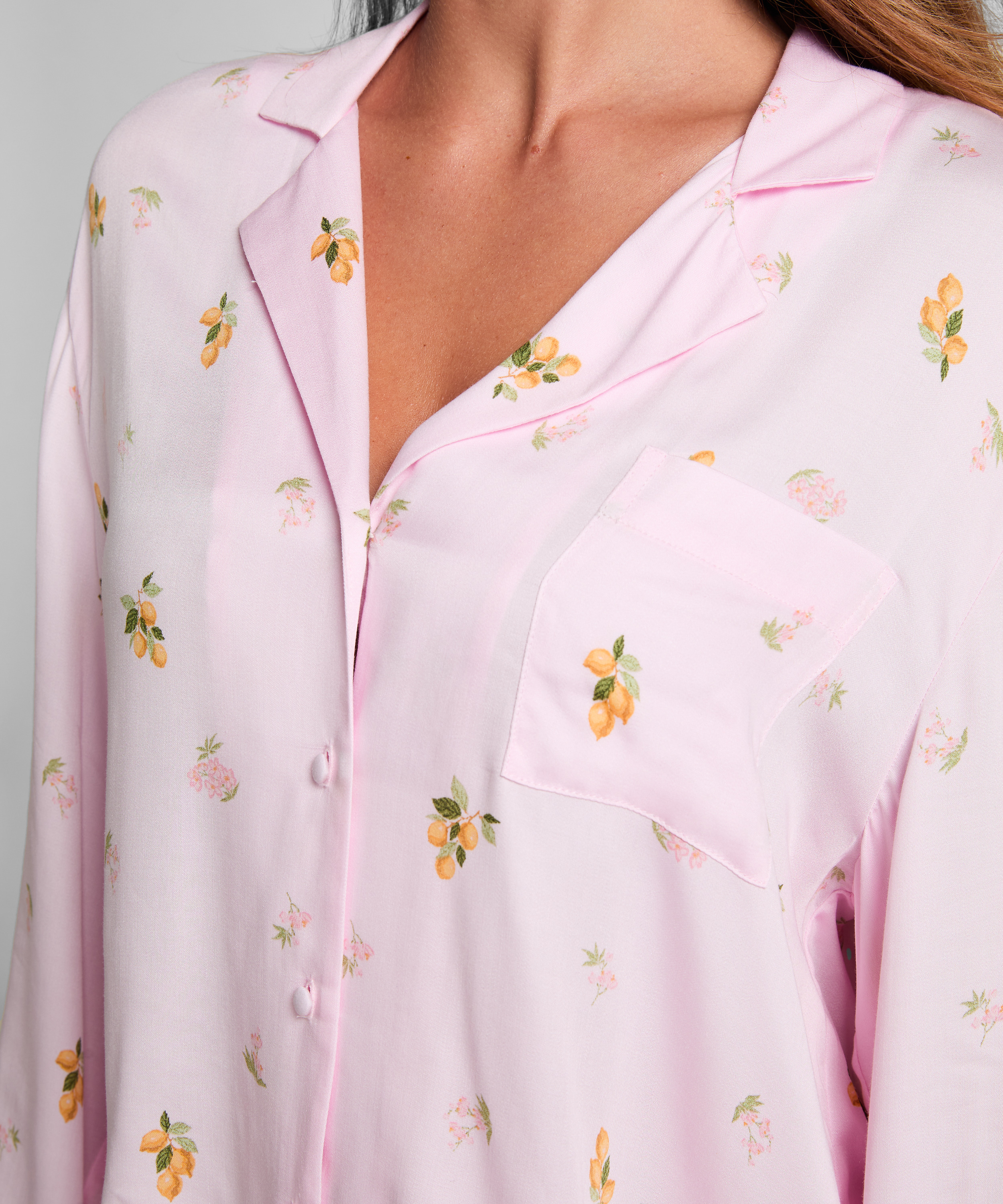 Pyjama Top, Pink, main