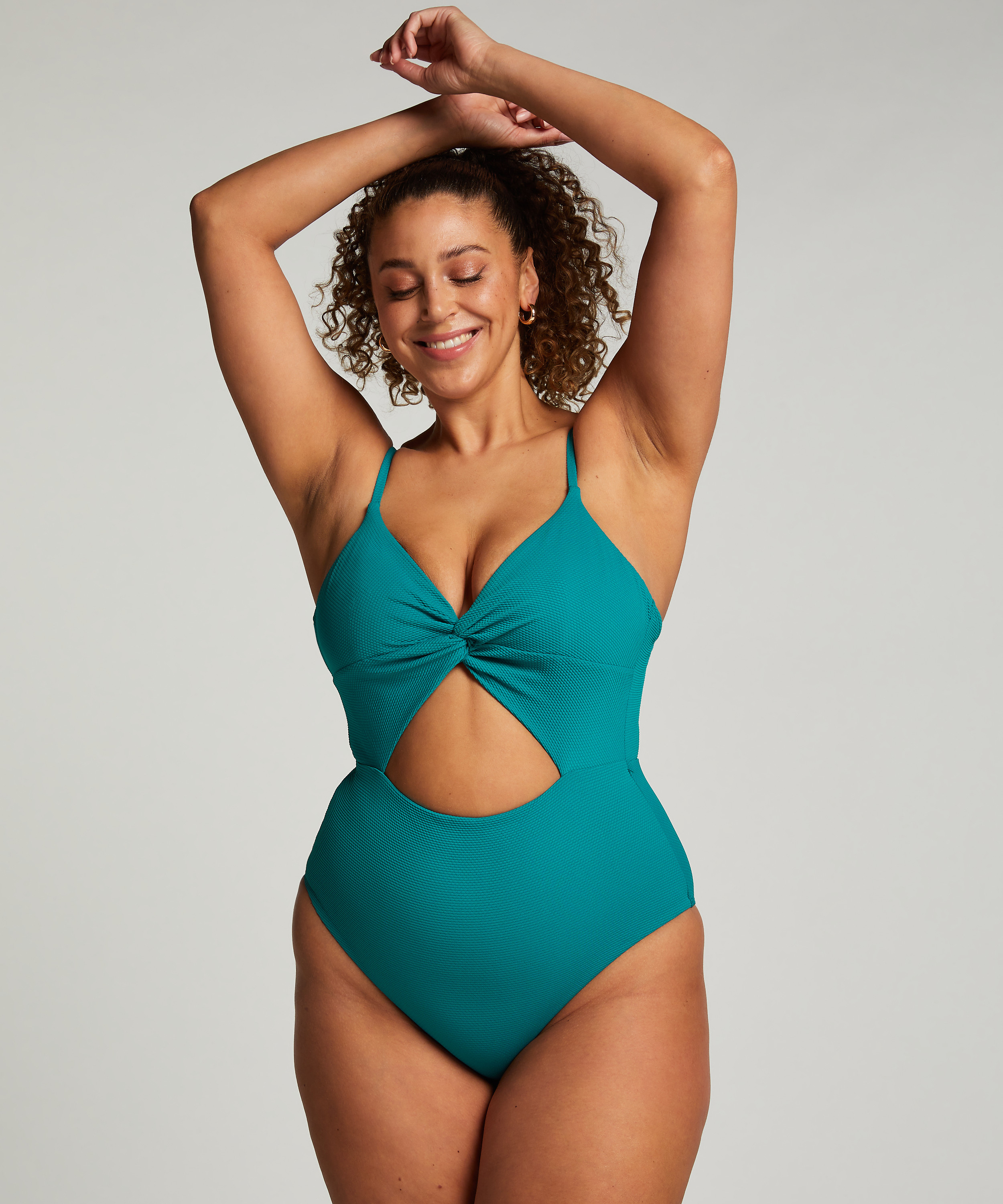 Relief Swimsuit, Green, main