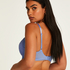 Bessie Padded Non-Wired Bra, Blue