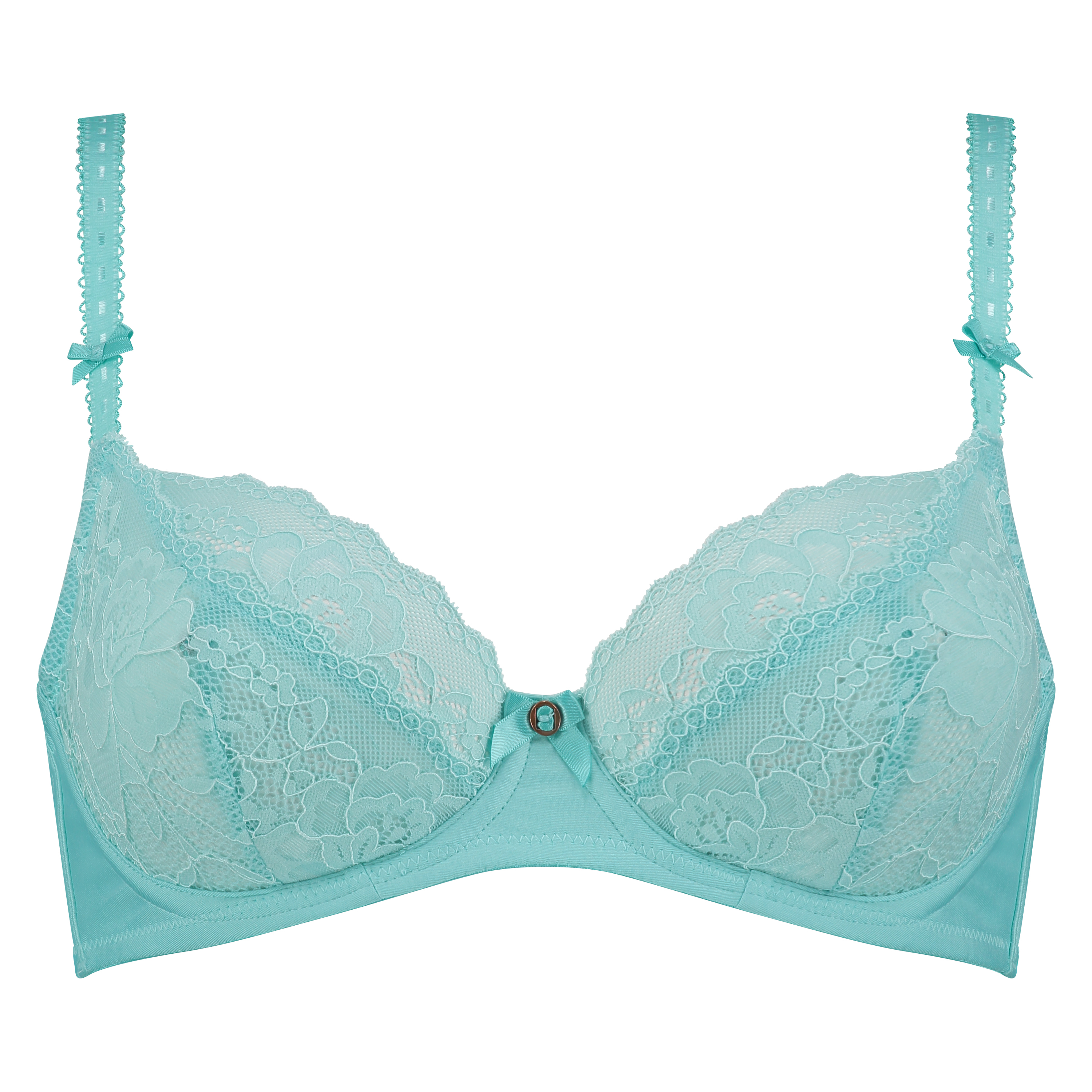 Non-Padded Underwired Bra Maya, Blue, main