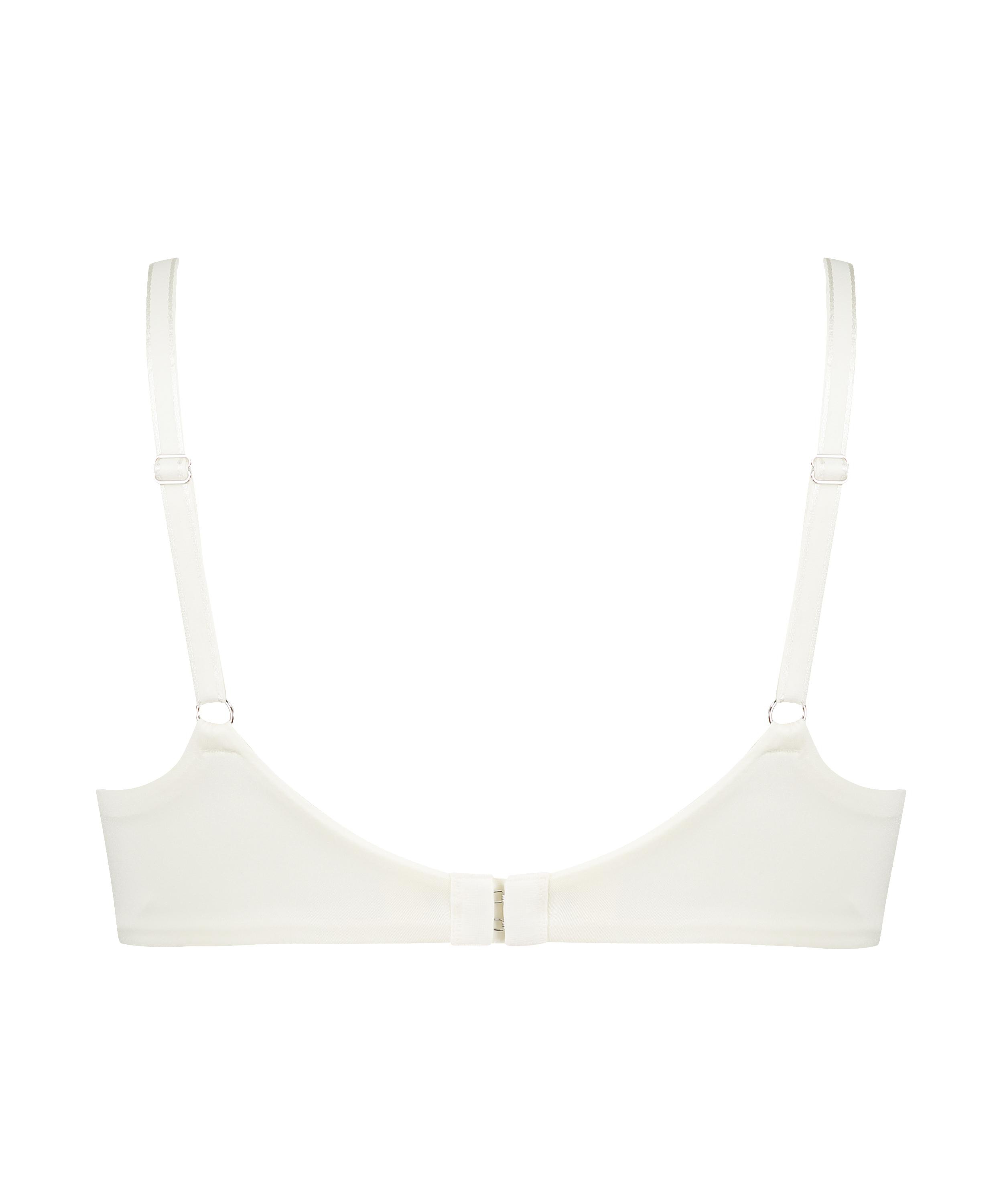 Mona Padded Non-wired Bra, White, main
