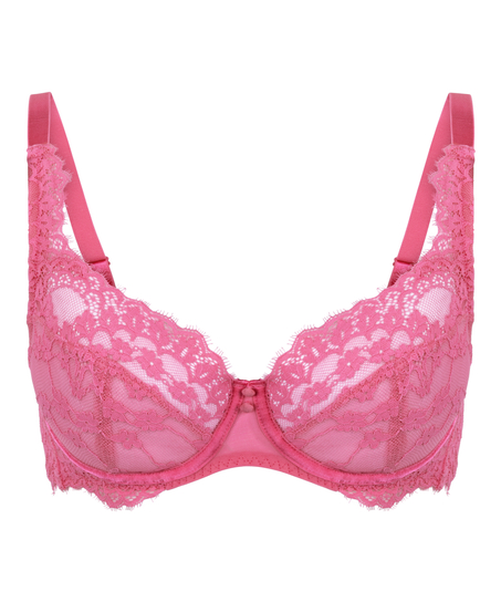 Daisy Non-Padded Underwired Bra, Pink