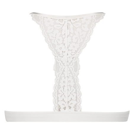 Marina Padded Triangle Bralette, White