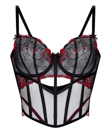 Peonie Bustier, Black