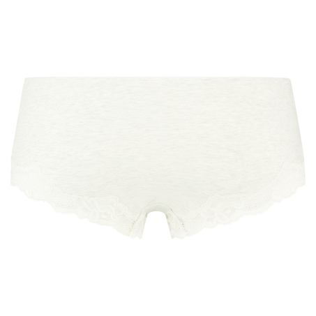 Secret Lace boxers cotton, Grey