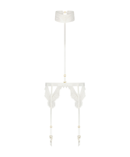 Private Seraphina Suspenders, White