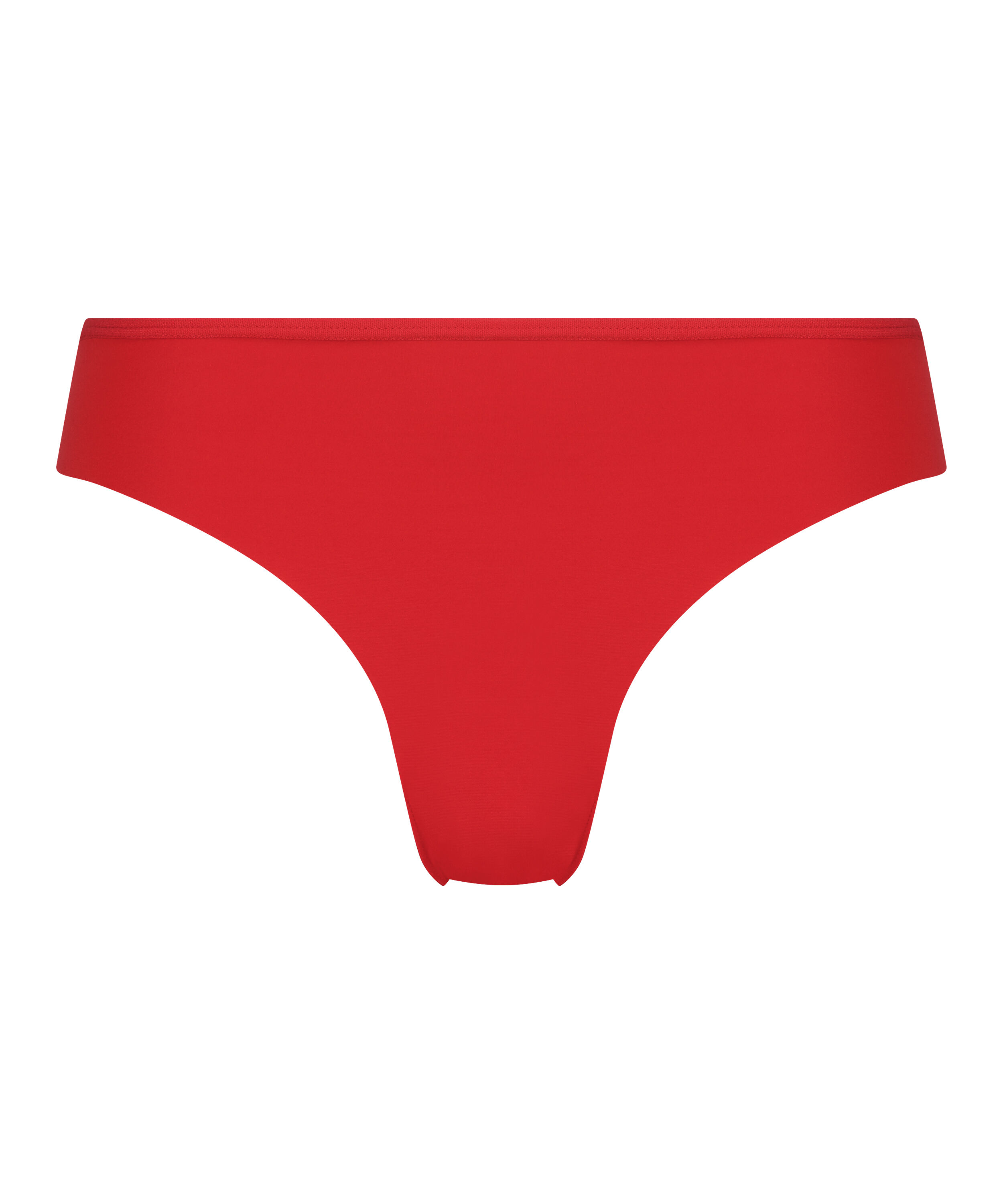 Invisible Lace Back Brazilian, Red