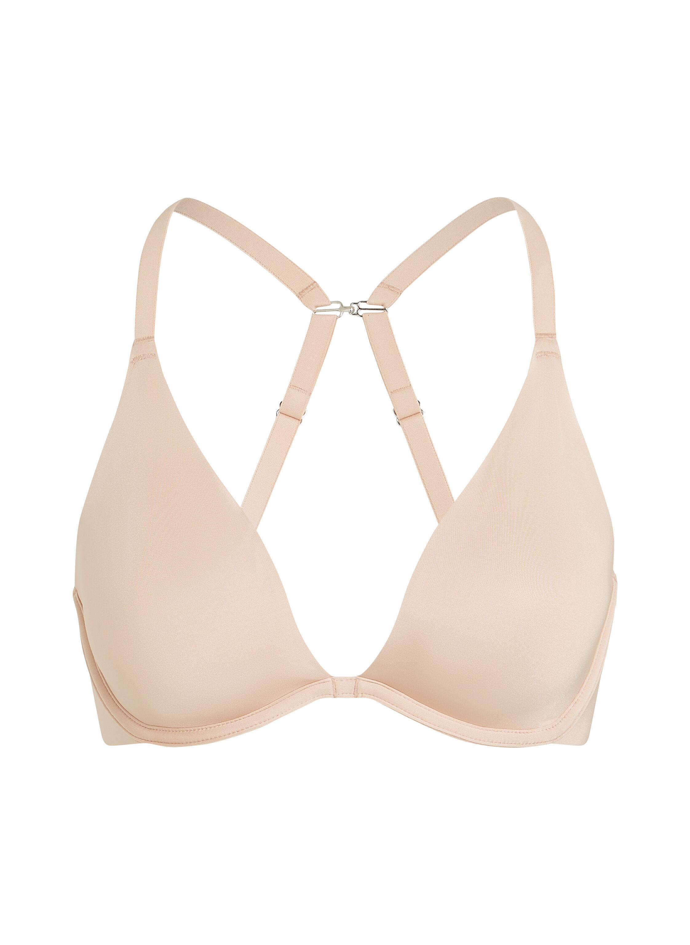 Smooth Non-Padded Underwired Bra, Beige
