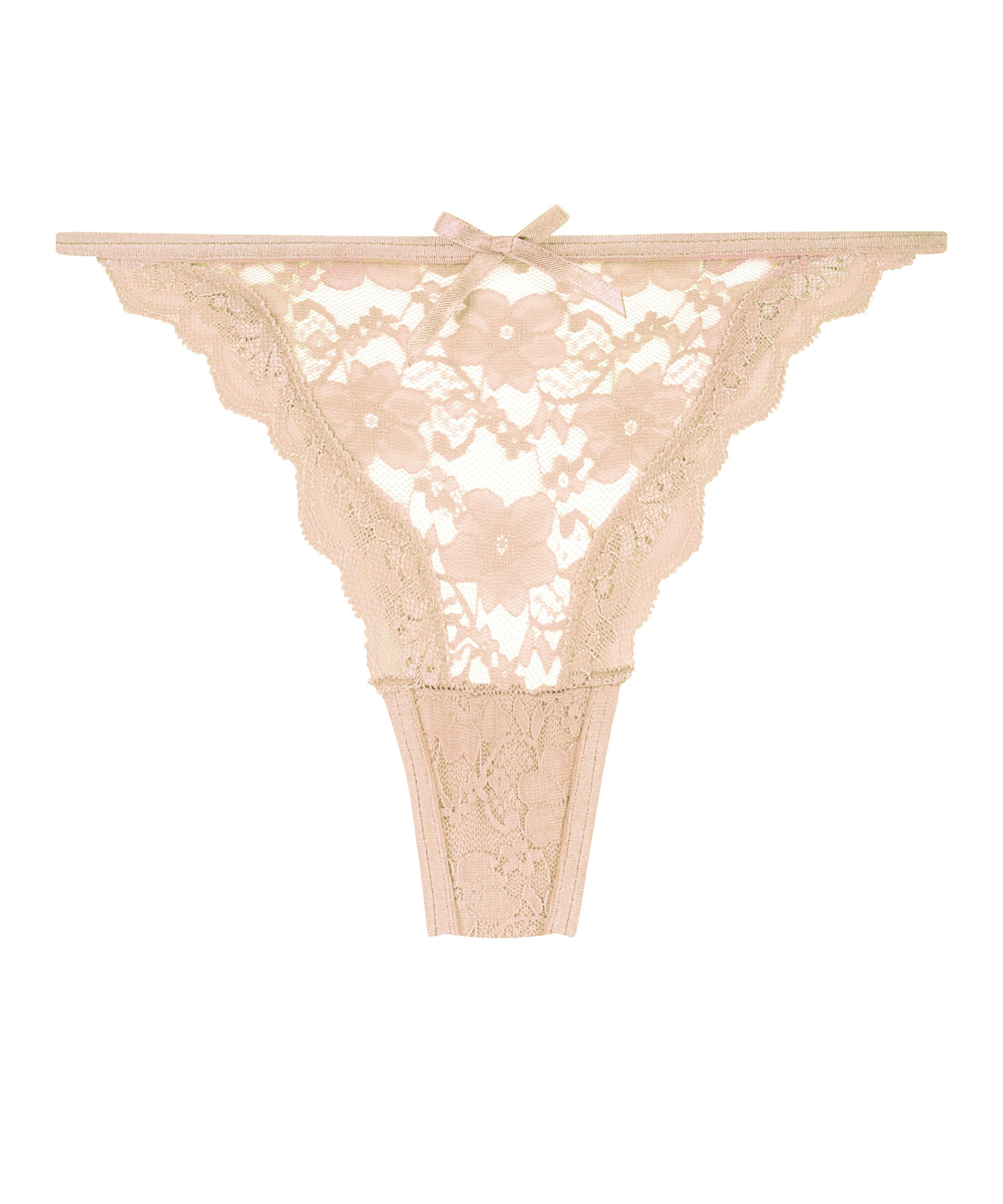Mini Thong, Beige, main
