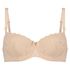 Maya Padded Underwired Bra, Beige