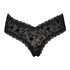 V-shape Mesh Brazilian, Black