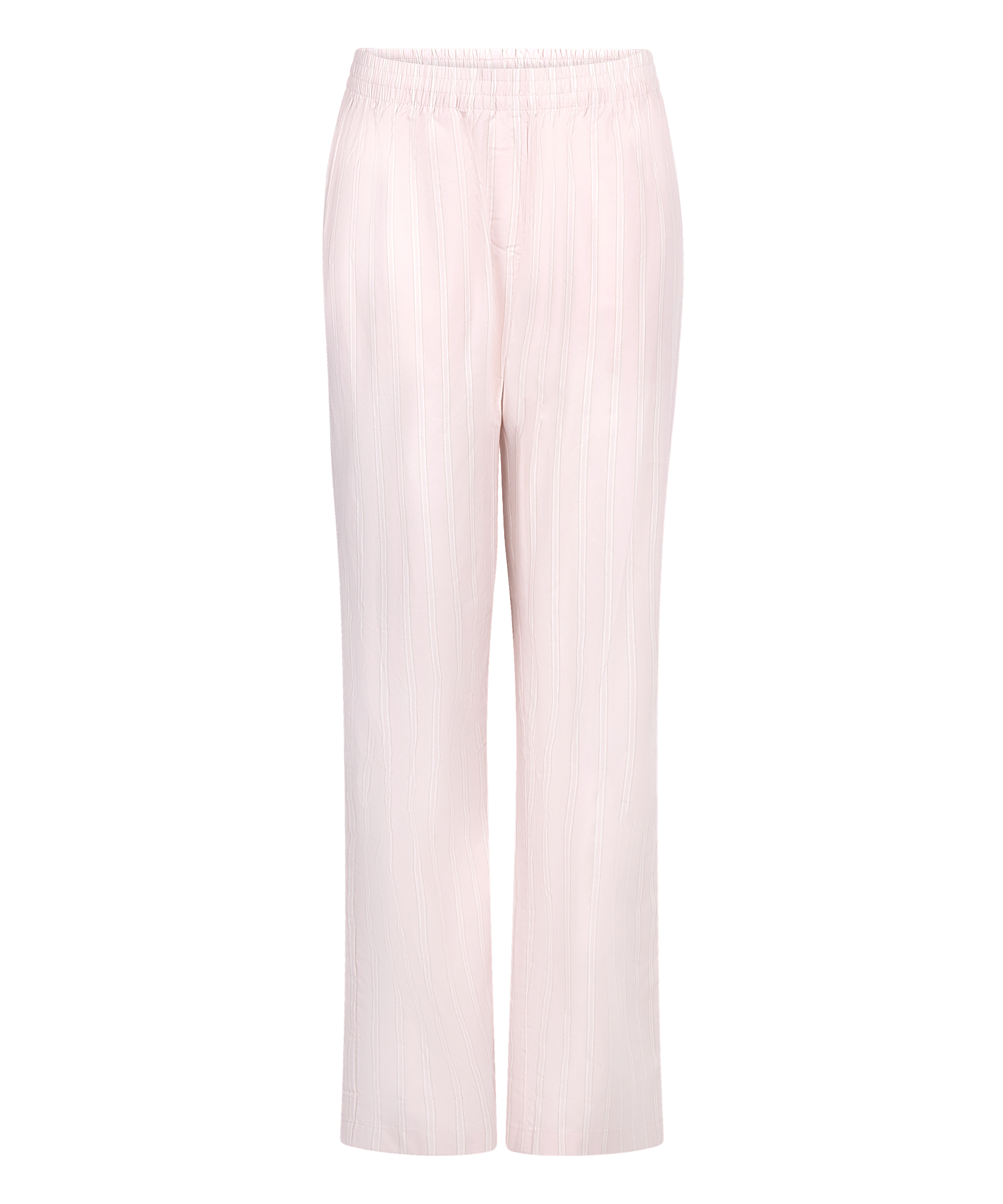 Poplin Cotton Pyjama Pants, Pink, main