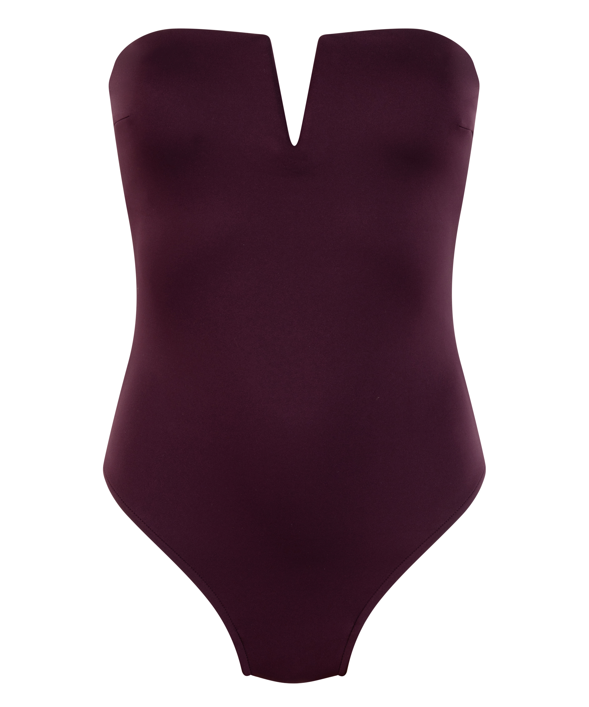 Neoprene Bandeau Bathinsuit, Purple, main
