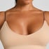 Dide Triangle Bralette, Beige