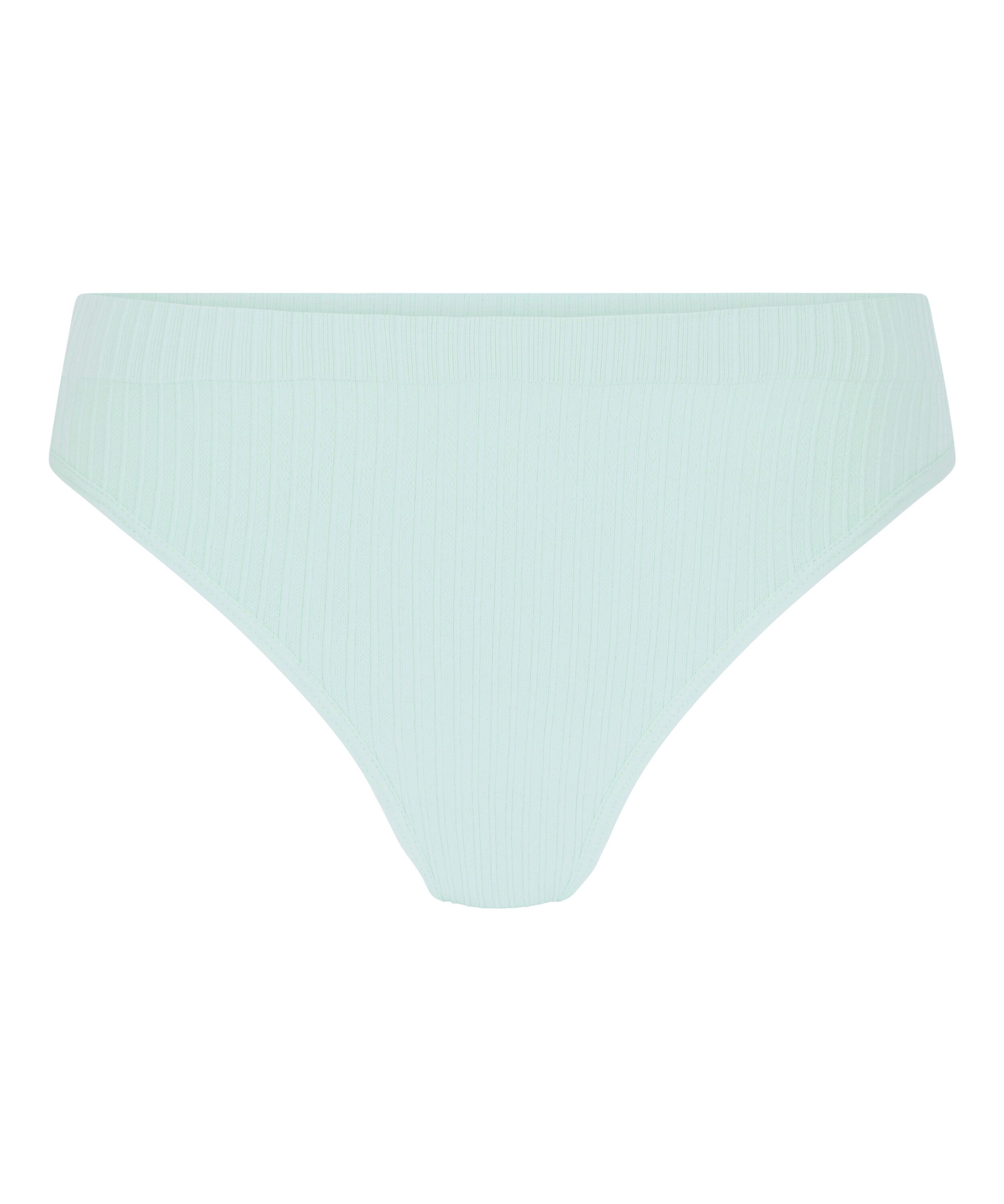 Dianne High Leg Thong, Green
