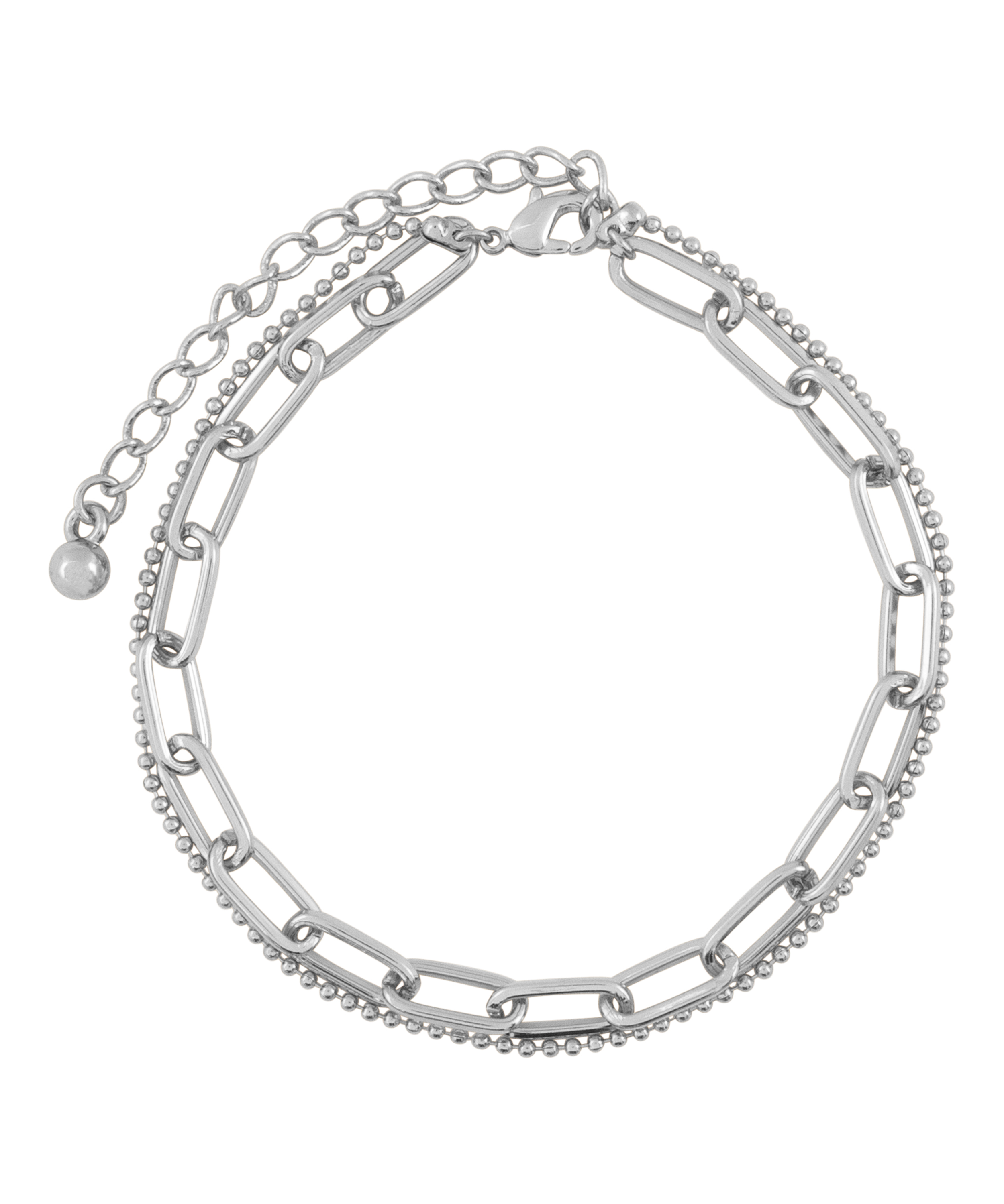 Chain Bracelet, Grey, main