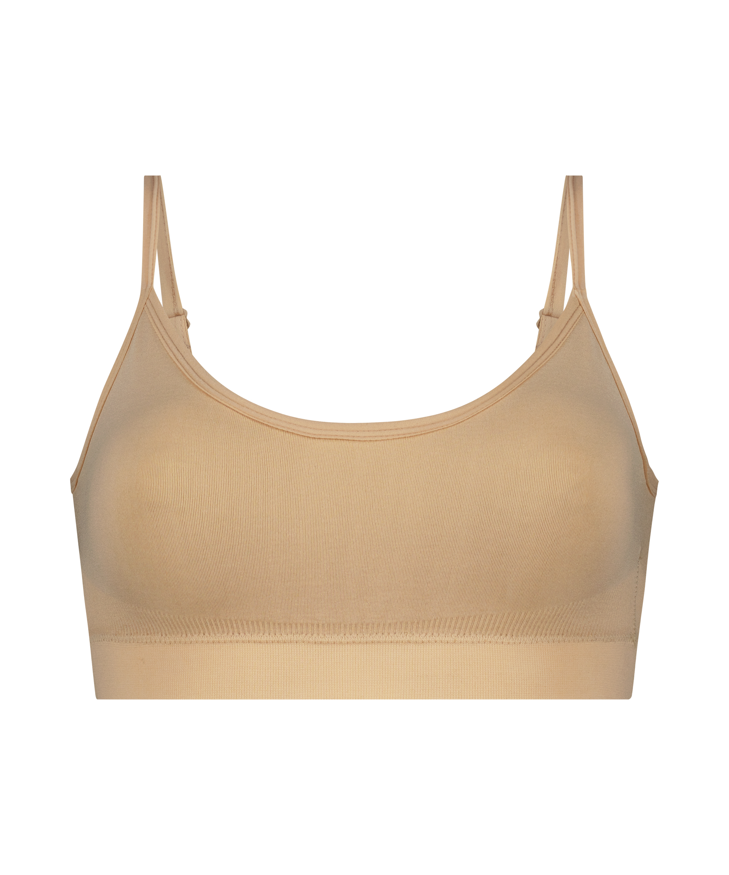 Strappy bralette, Beige, main