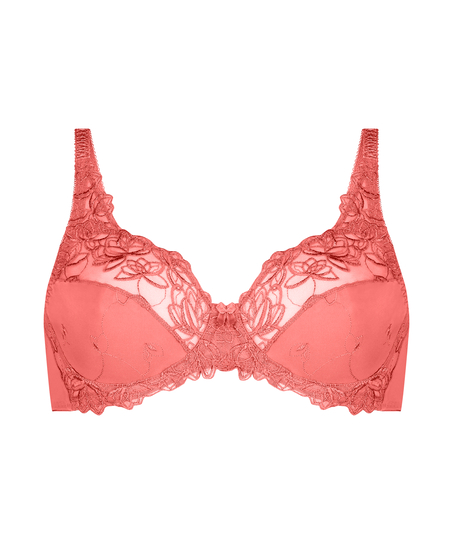 Diva Non-Padded Underwired Bra, Pink
