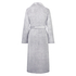 Fleece Bathrobe, Grey