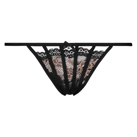 Nala tanga thong, Black