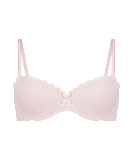 Lola Padded Underwired Bra, Pink