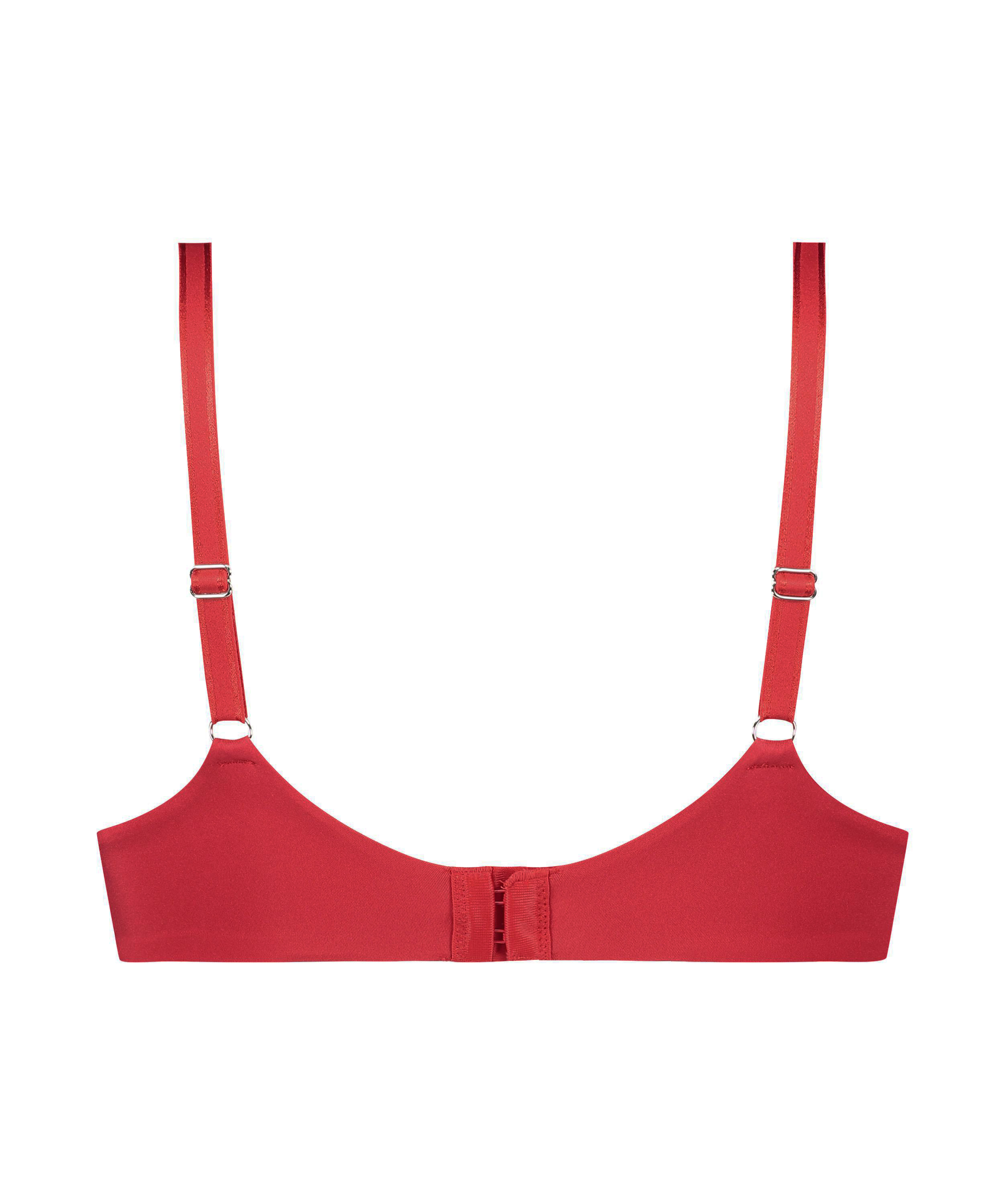 Mona Padded Non-wired Bra, Red, main