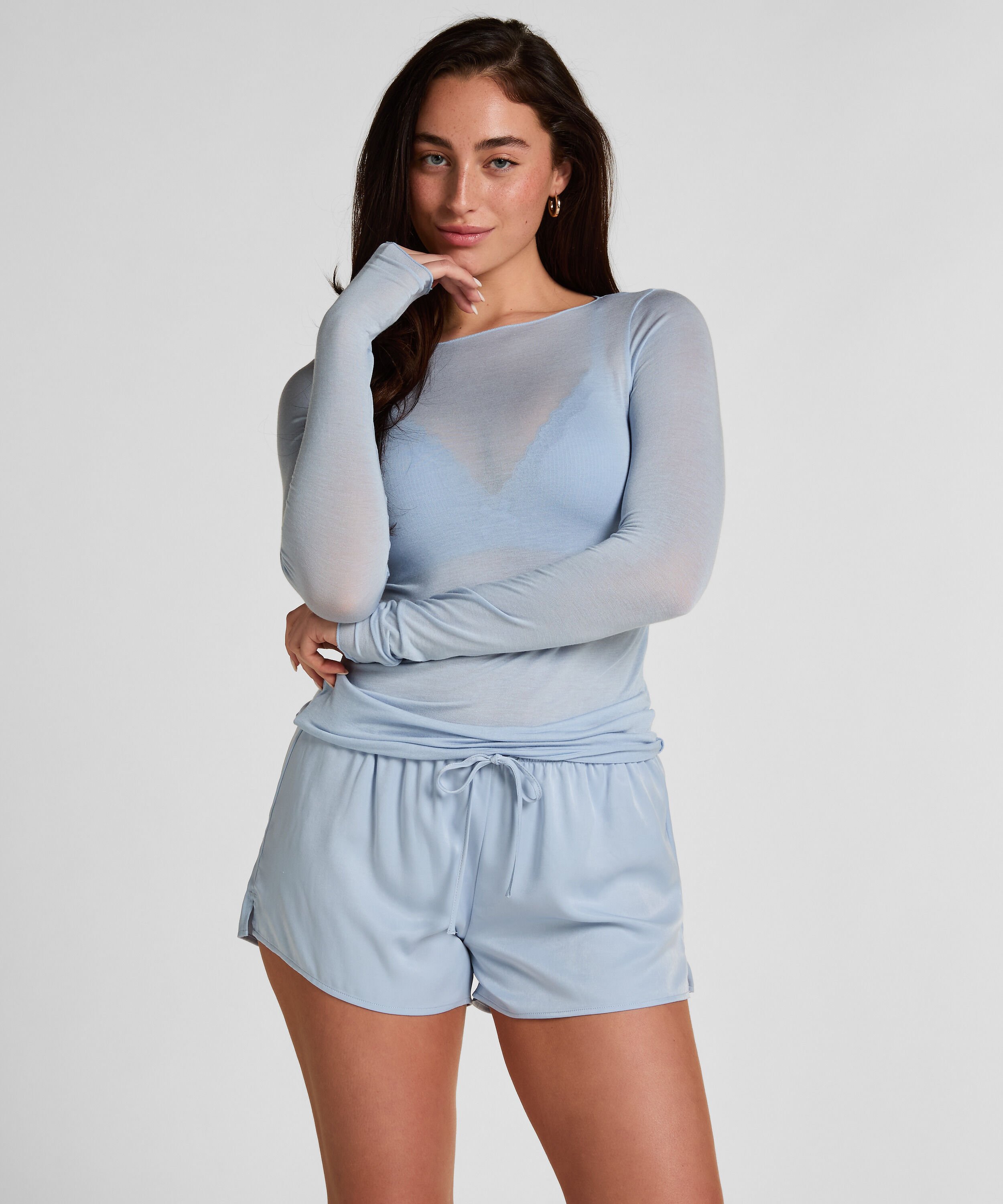 Ayla Satin Shorts