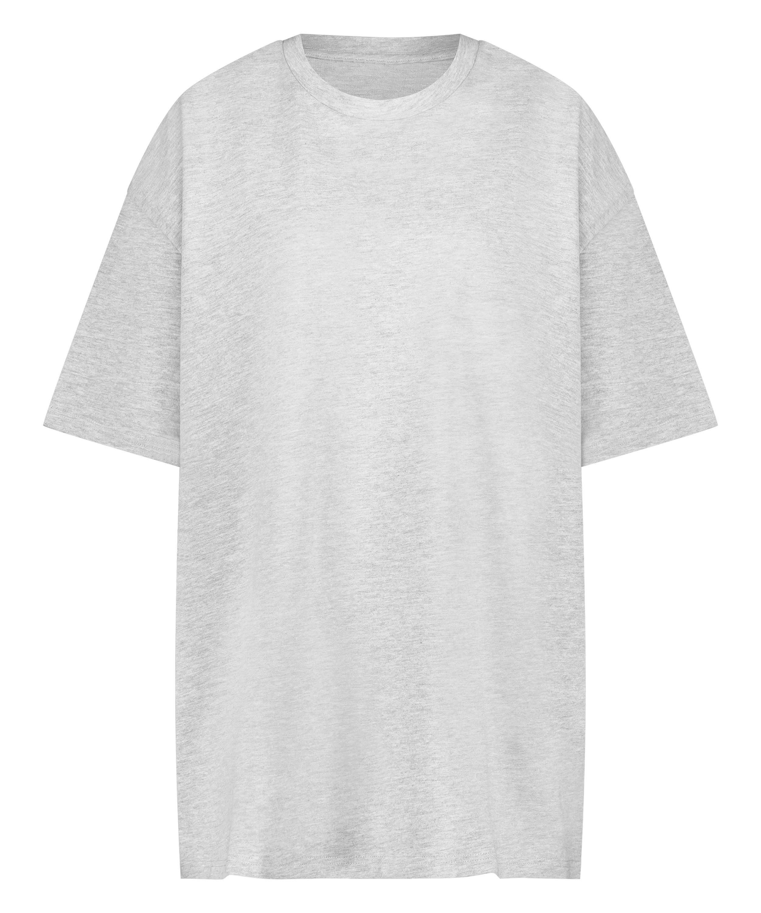 Boyfriend shirt with short sleeves, Grey, main