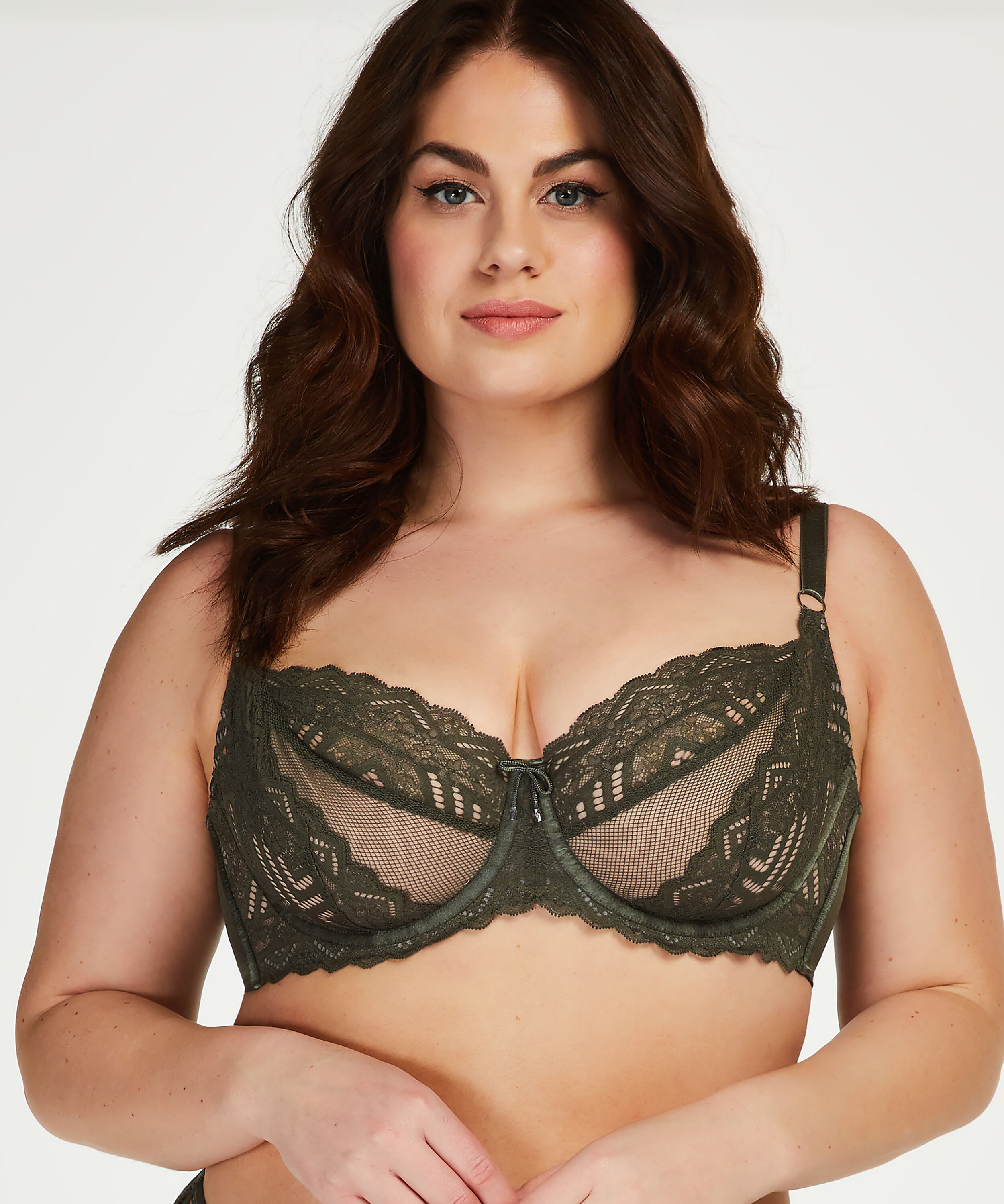 Rabella non-padded underwired bra I AM Danielle, Green