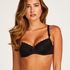 Maya Padded Underwired Bra, Black