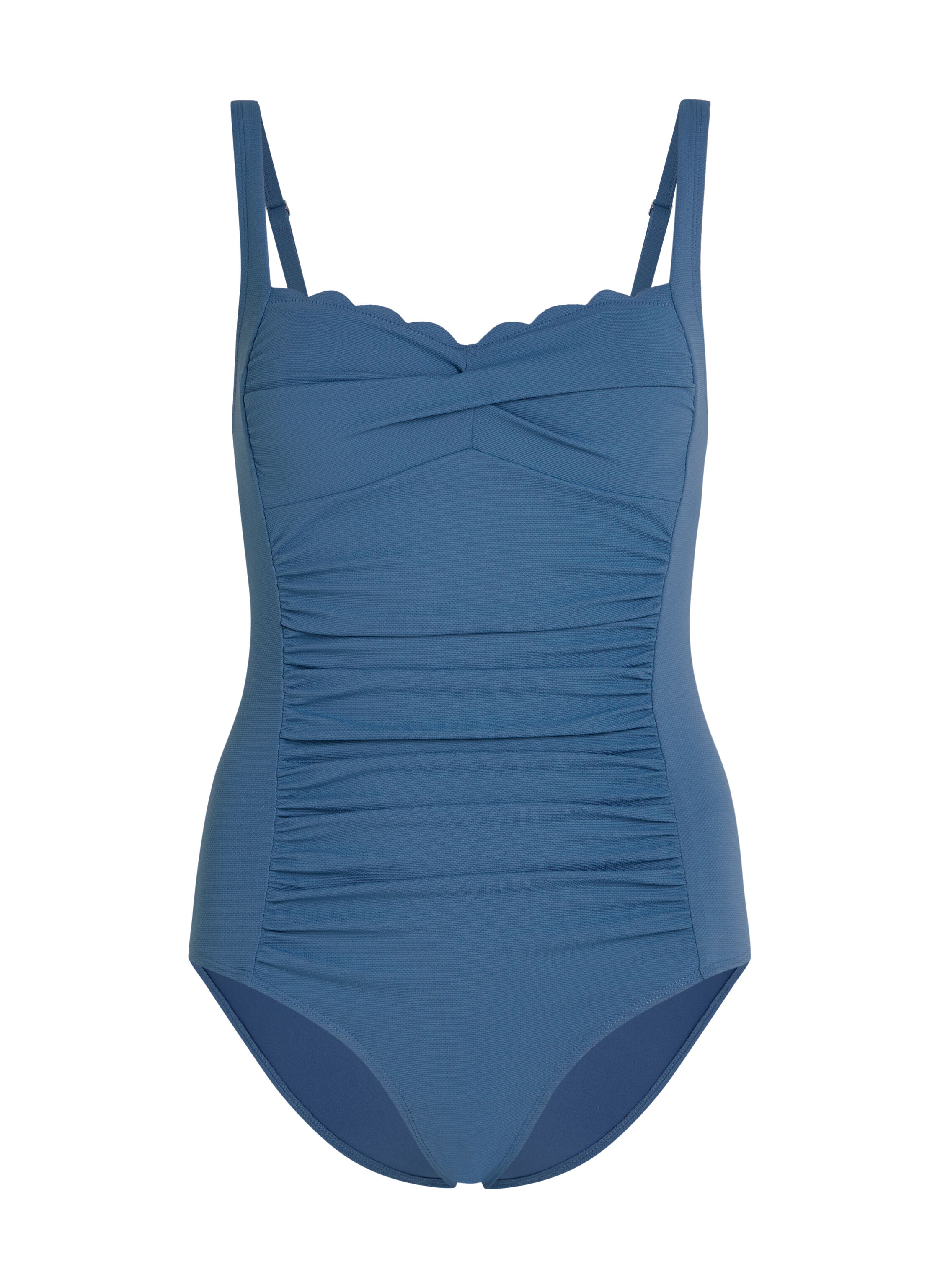 Shaping Scallop Swimsuit