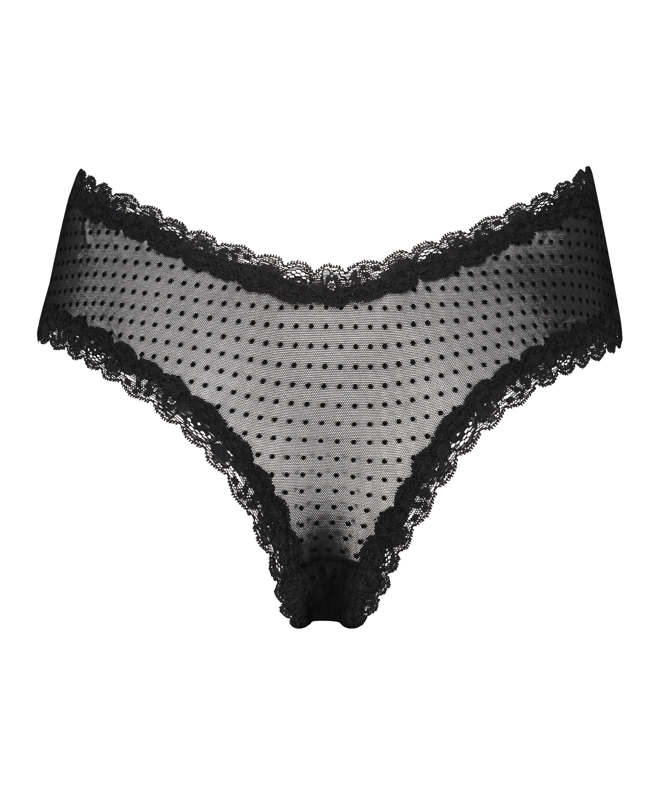 V-shape Mesh Brazilian, Black, main
