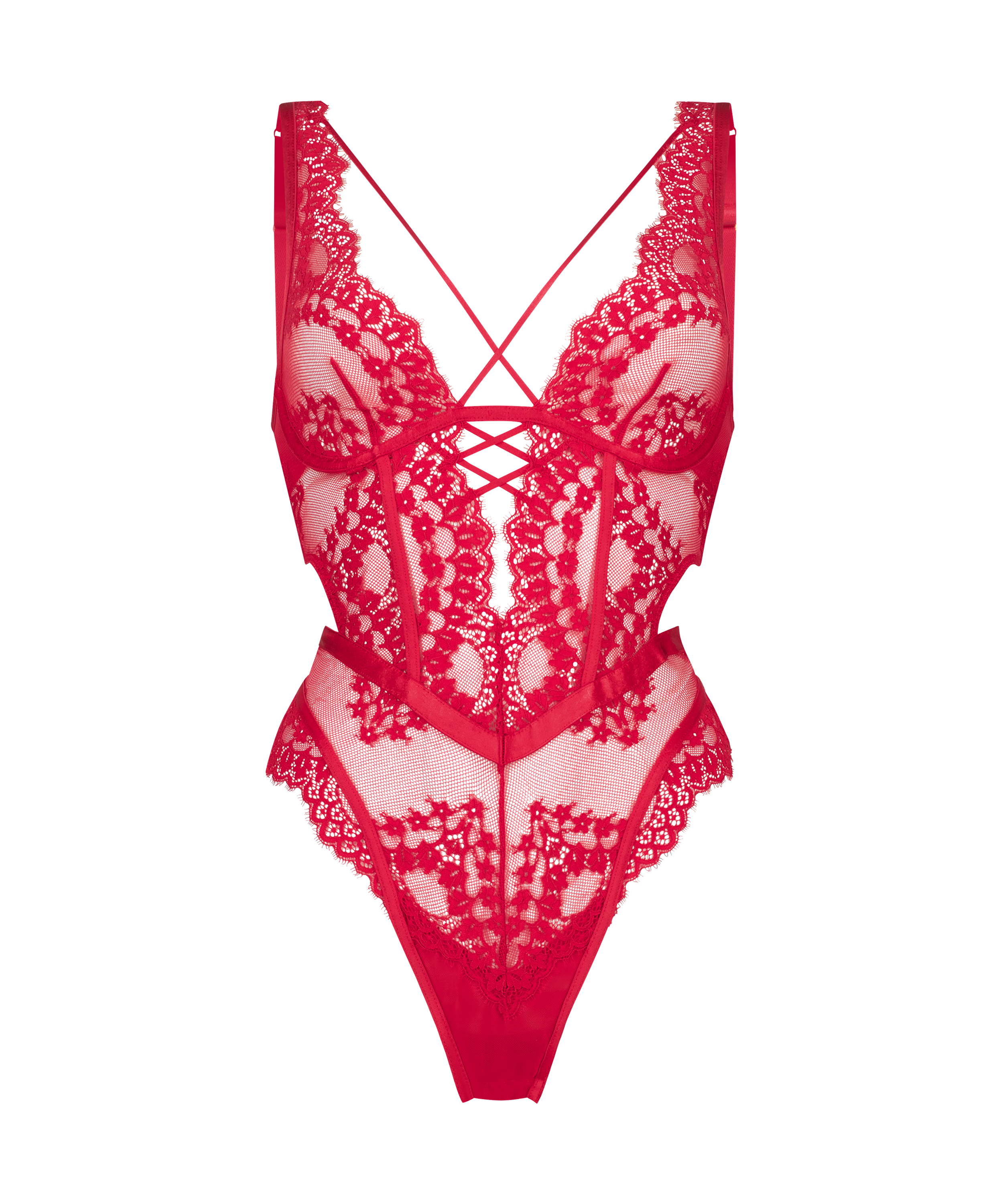 Sanne bodysuit, Red, main